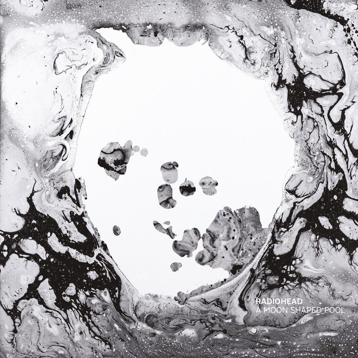 Radiohead — A Moon Shaped Pool, vinyl LP album cover