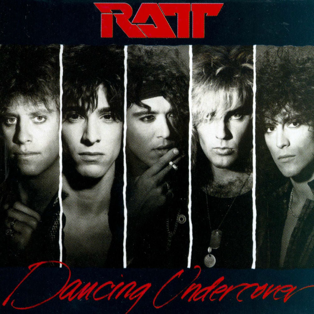 Ratt — Dancing Undercover, vinyl LP album cover