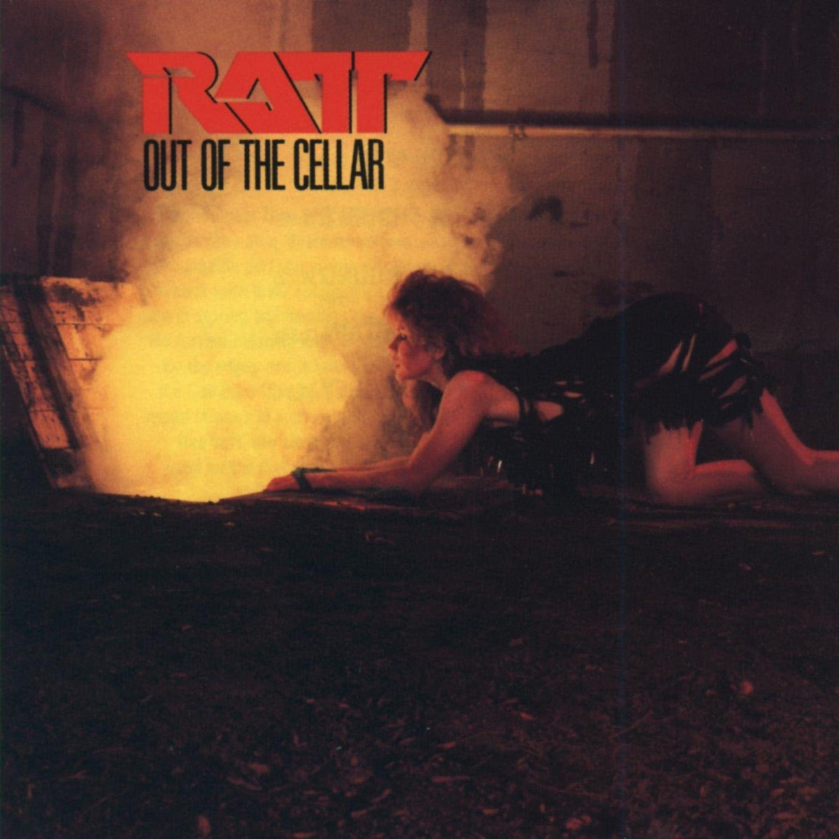 Ratt — Out of the Cellar, vinyl LP album cover
