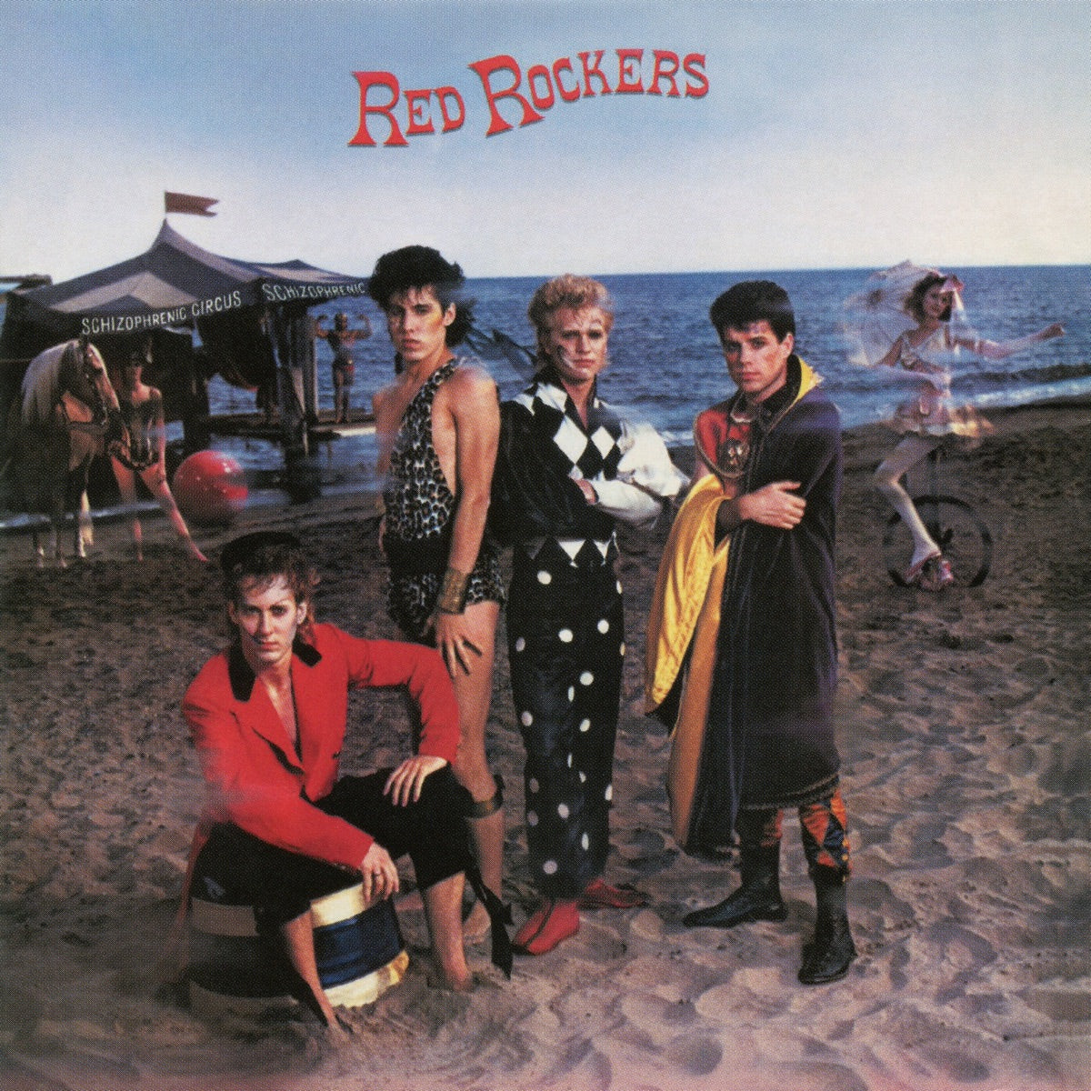 Red Rockers — Schizophrenic Circus (Expanded Edition), vinyl LP album cover