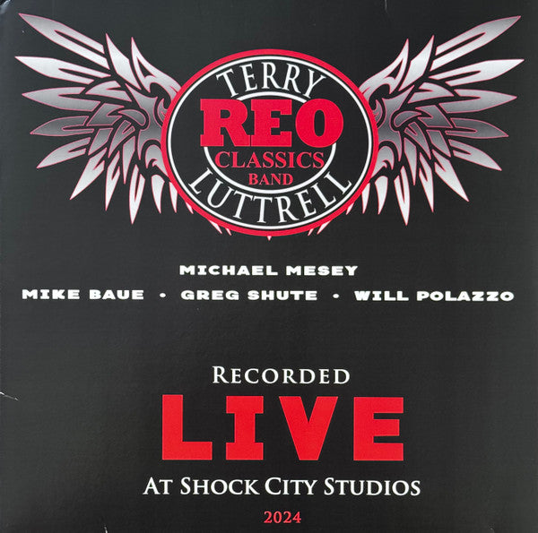 REO Classics Band — Recorded Live At Shock City Studios, vinyl LP album cover