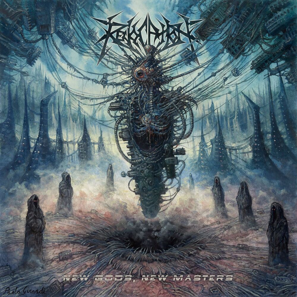 Revocation — New Gods, New Masters, vinyl LP album cover