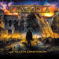 REXORIA — Fallen Dimension, vinyl LP album cover