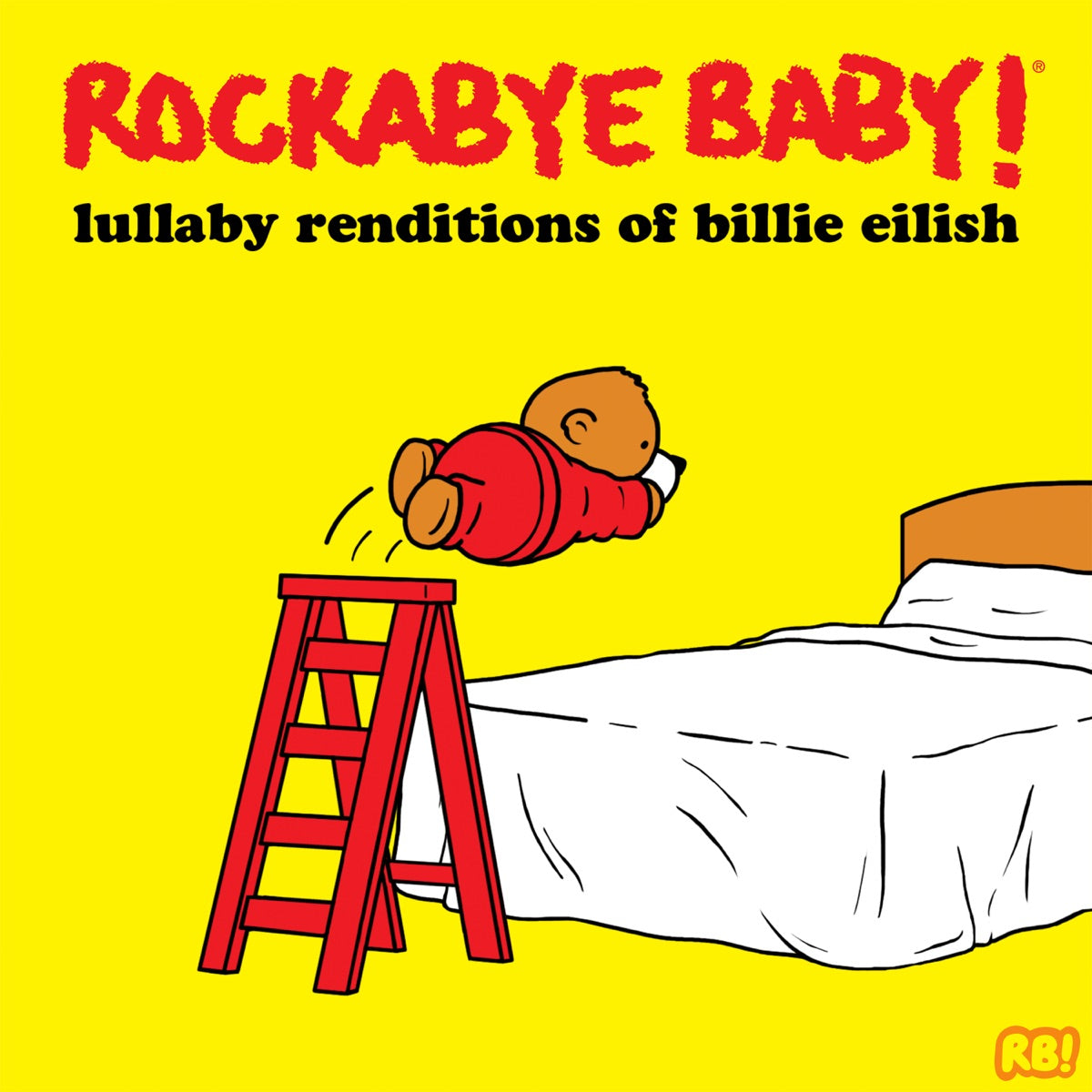 Rockabye Baby! — Lullaby Renditions of Billie Eilish, vinyl LP album cover