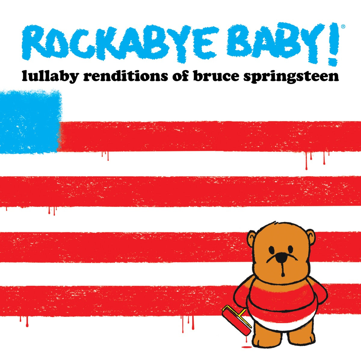 Rockabye Baby! — Lullaby Renditions of Bruce Springsteen, vinyl LP album cover