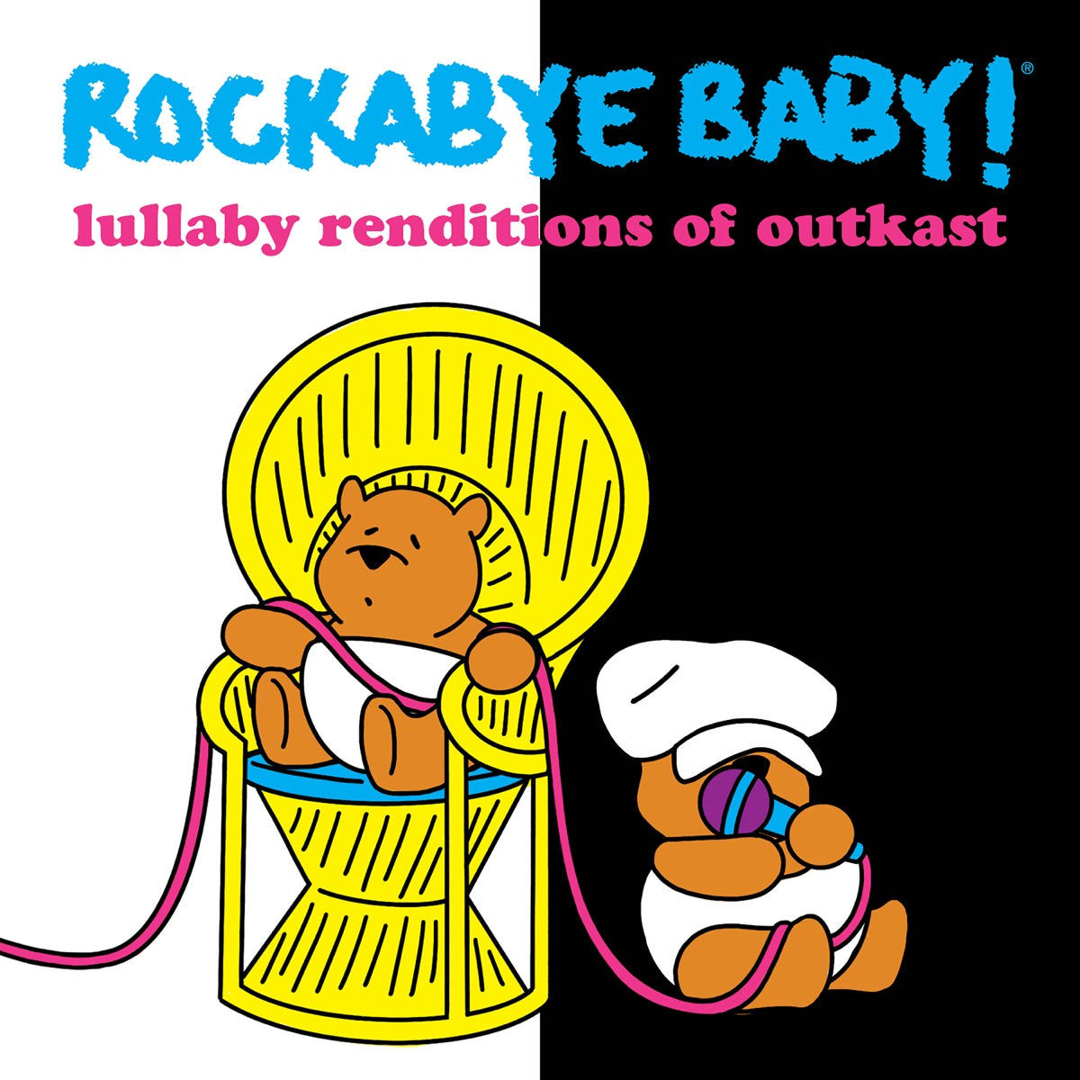 Rockabye Baby! — Lullaby Renditions of Outkast, vinyl LP album cover