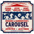 Rodgers & Hammerstein, Renée Flemming, Jessie Mueller & Joshua Henry — Carousel (2018 Broadway Cast Recording), vinyl LP album cover