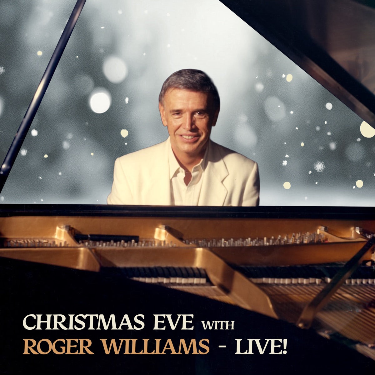 Roger Williams — Christmas Eve with Roger Williams (Live), vinyl LP album cover