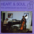 Ron Carter & Cedar Walton — Heart & Soul, vinyl LP album cover