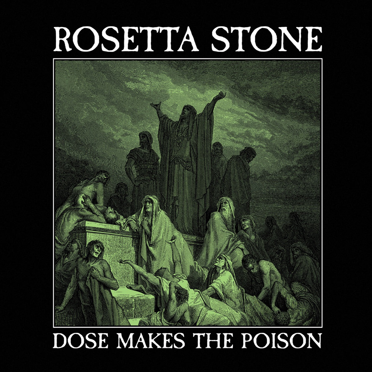 Rosetta Stone — Dose Makes The Poison, vinyl LP album cover