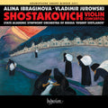 Russian State Symphony Orchestra, Alina Ibragimova & Vladimir Jurowski — Shostakovich: Violin Concertos 1 & 2, vinyl LP album cover