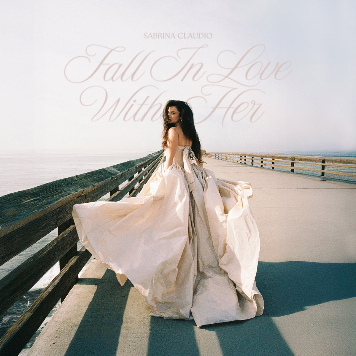 Sabrina Claudio — Fall In Love With Her, vinyl LP album cover