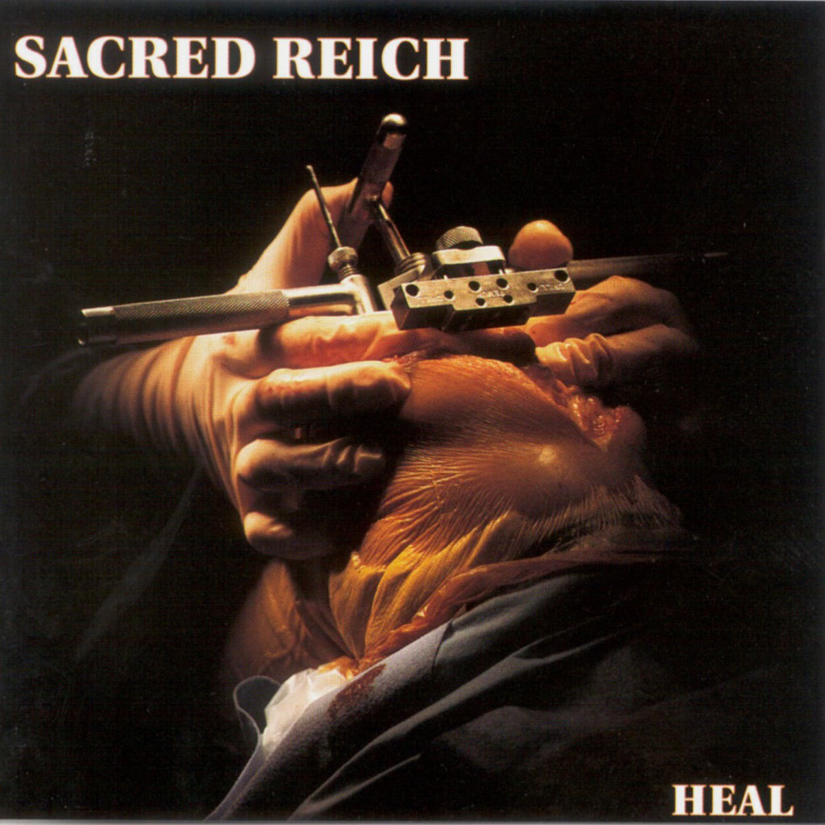 Sacred Reich — Heal, vinyl LP album cover
