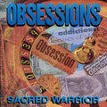 Sacred Warrior — Obsessions (Remastered), vinyl LP album cover