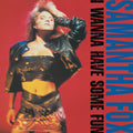 Samantha Fox — I Wanna Have Some Fun, vinyl LP album cover