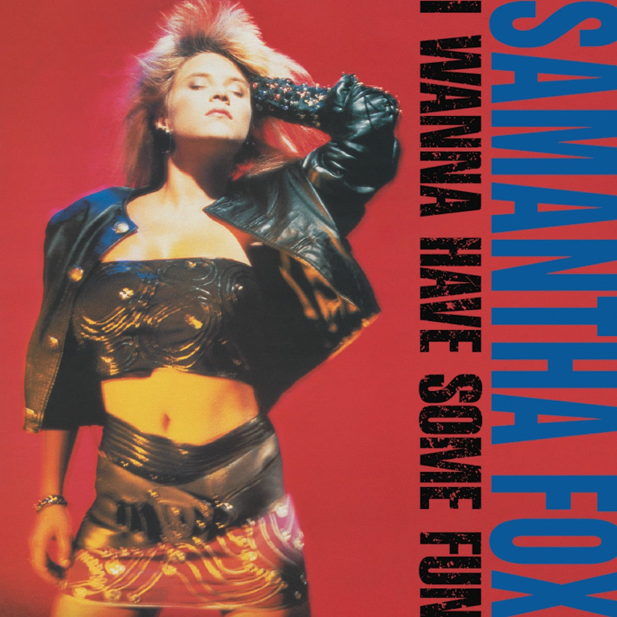 Samantha Fox — I Wanna Have Some Fun, vinyl LP album cover
