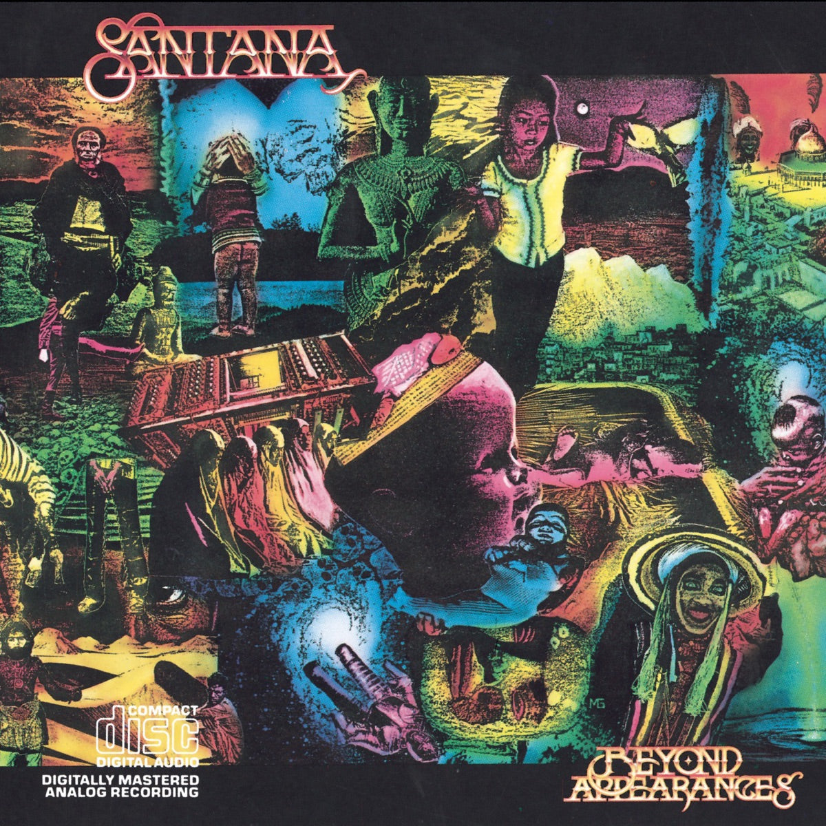 Santana — Beyond Appearances, 7-inch vinyl single album cover
