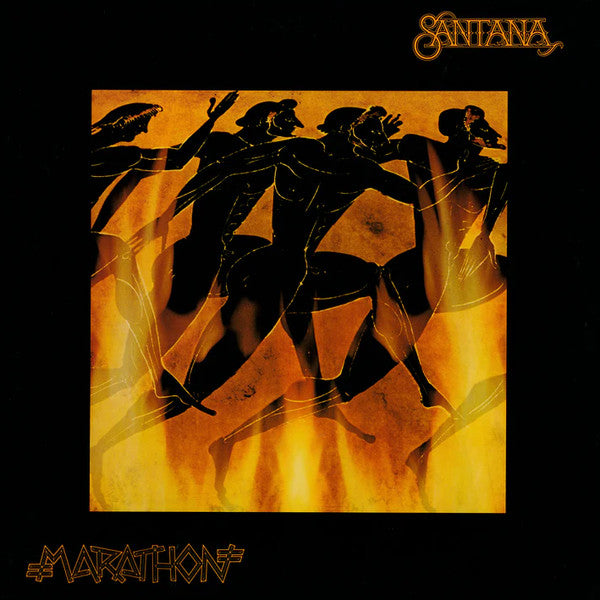 Santana — Marathon, vinyl LP album cover