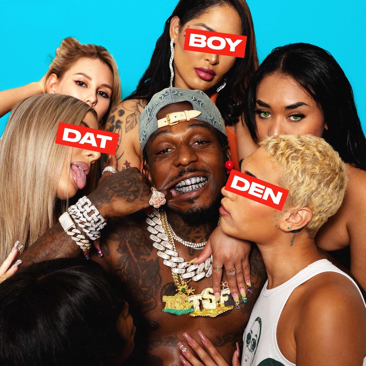 Sauce Walka — DAT BOY DEN, vinyl LP album cover