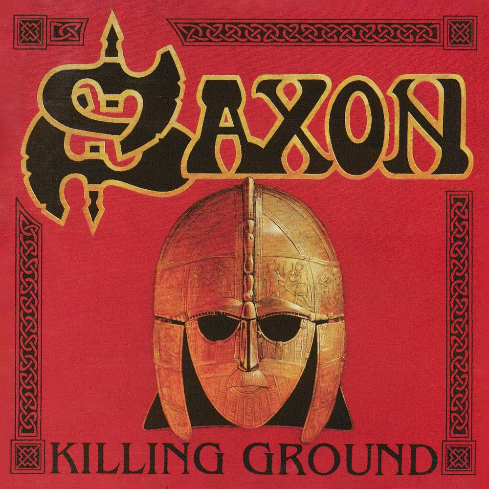 Saxon — Killing Ground, vinyl LP album cover