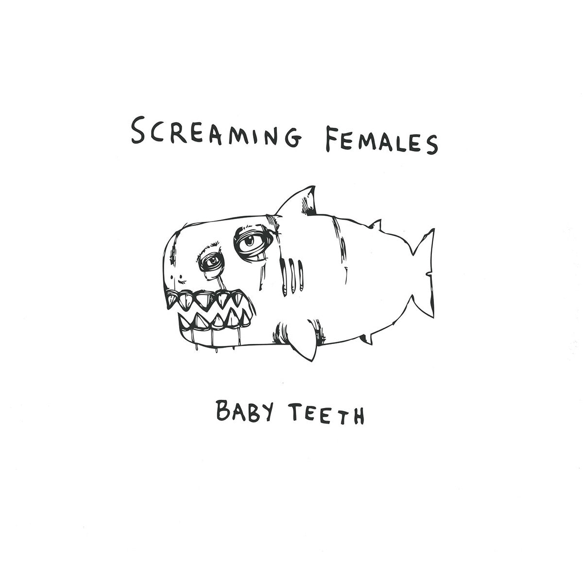 Screaming Females — Baby Teeth, vinyl LP album cover