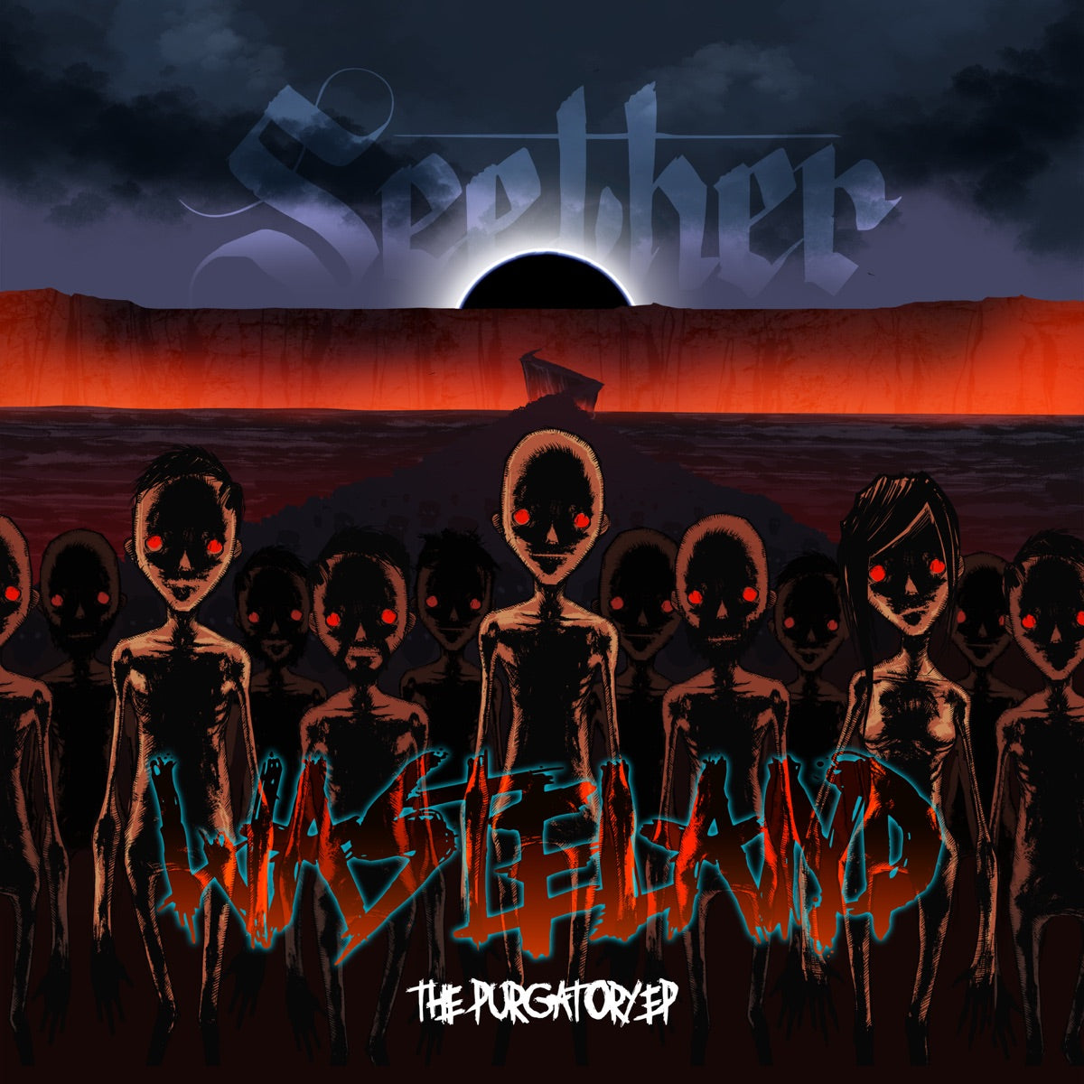 Seether — Wasteland - The Purgatory - EP, vinyl LP album cover