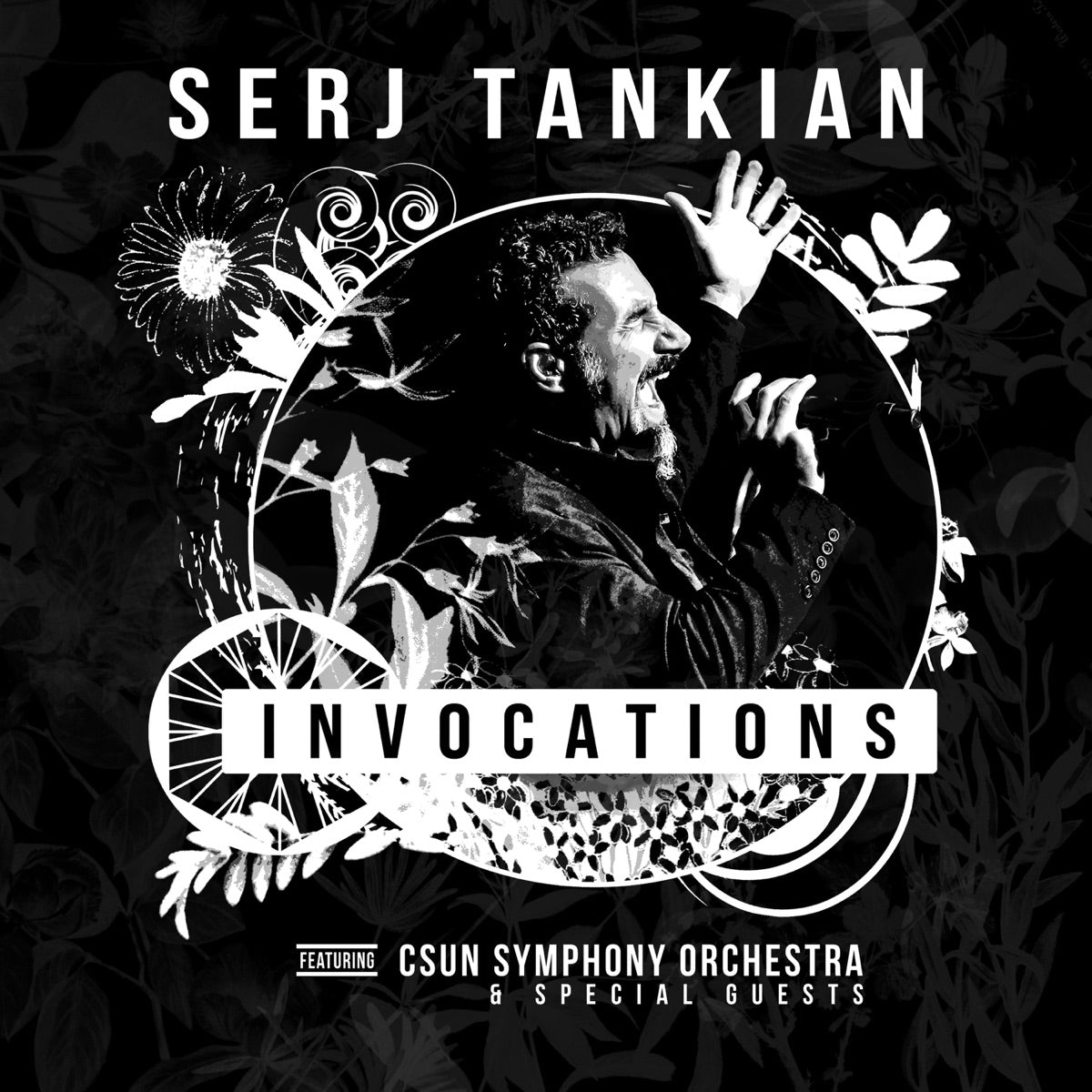 Serj Tankian — Invocations (Live), vinyl LP album cover