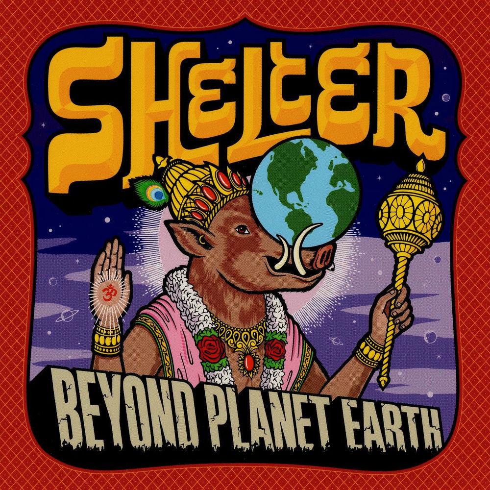 Shelter — Beyond Planet Earth, vinyl LP album cover