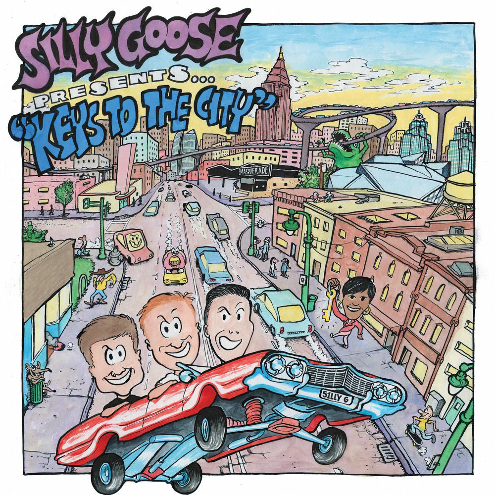 Silly Goose — Keys To The City, vinyl LP album cover