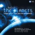 Sir Simon Rattle & Berlin Philharmonic — Holst: The Planets, Op. 32, vinyl LP album cover