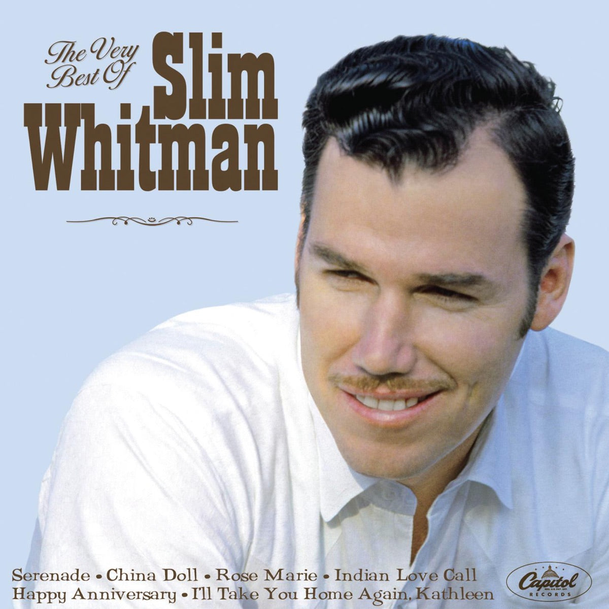 Slim Whitman — The Very Best of Slim Whitman, vinyl LP album cover