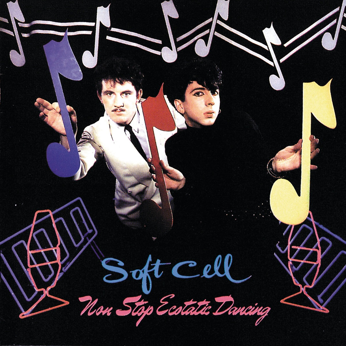 Soft Cell — Non-Stop Ecstatic Dancing, vinyl LP album cover