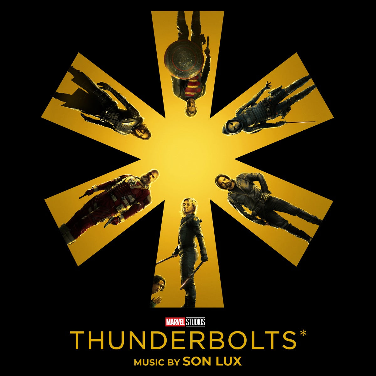 Son Lux — Thunderbolts* (Original Motion Picture Soundtrack), vinyl LP album cover