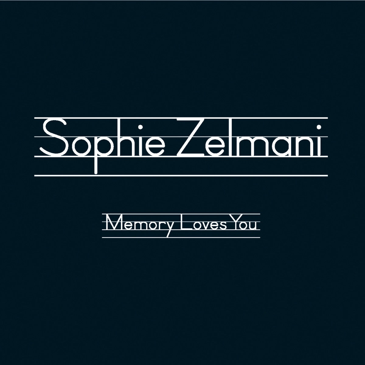 Sophie Zelmani — Memory Loves You, vinyl LP album cover