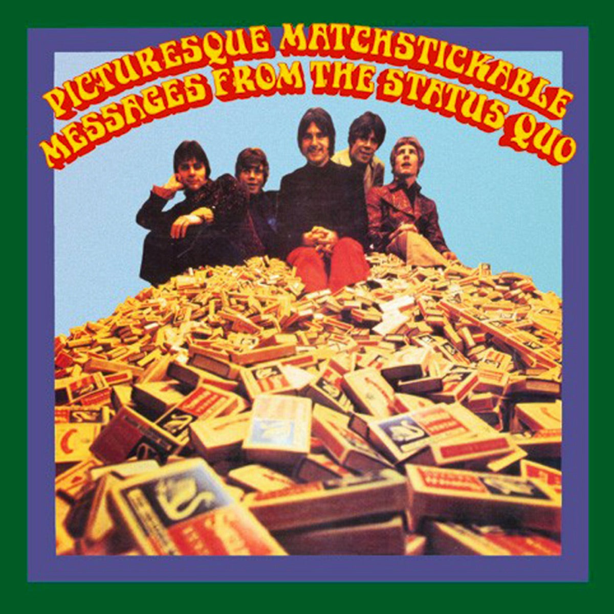 Status Quo — Picturesque Matchstickable Messages from the Status Quo, vinyl LP album cover