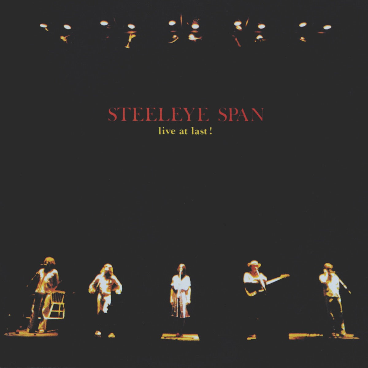 Steeleye Span — Live at Last!, vinyl LP album cover