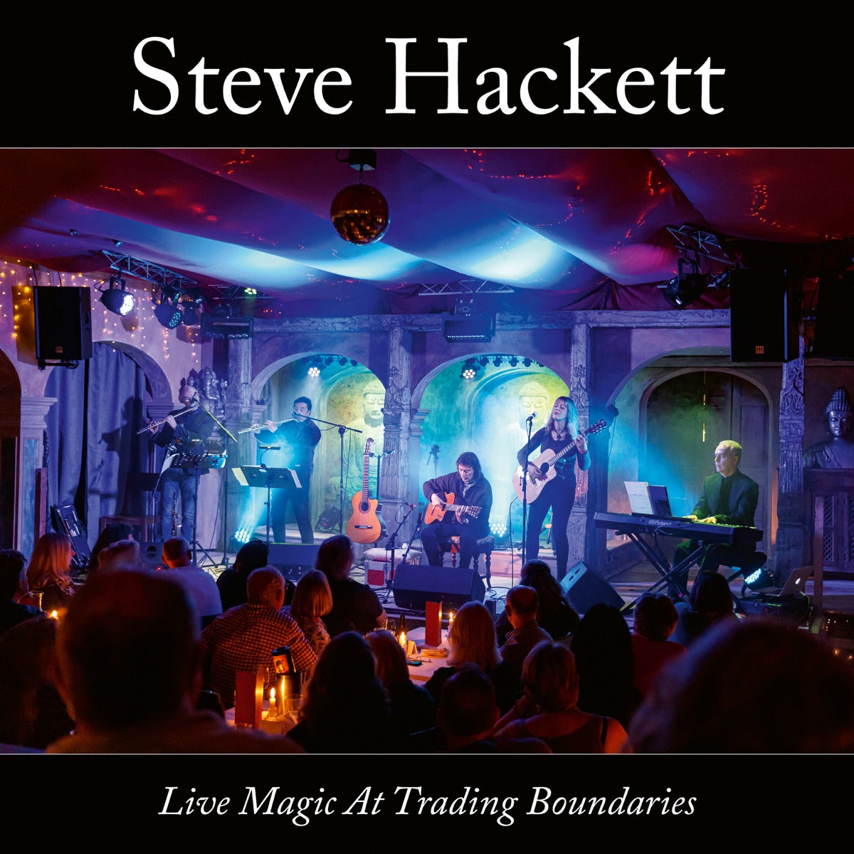 Steve Hackett — Live Magic At Trading Boundaries, vinyl LP album cover