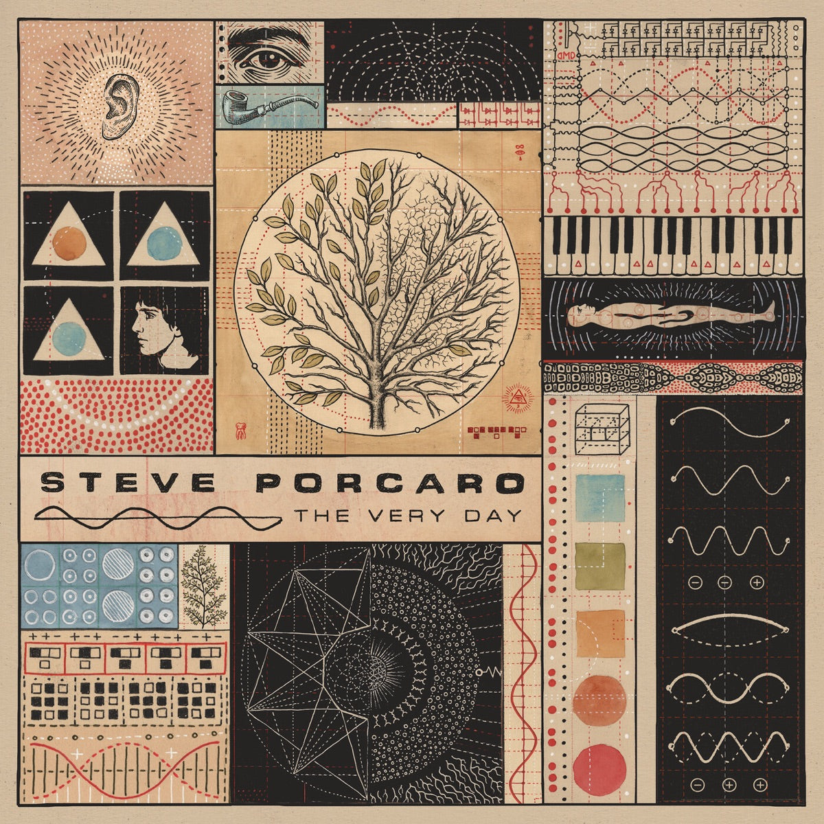 Steve Porcaro — The Very Day, CD album cover
