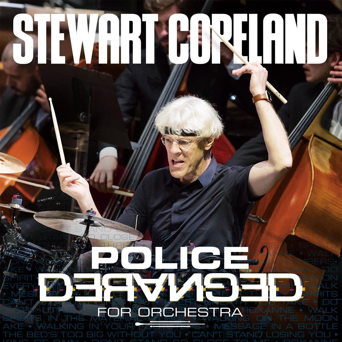 Stewart Copeland — Police Deranged For Orchestra, vinyl LP album cover
