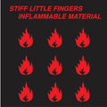 Stiff Little Fingers — Inflammable Material, vinyl LP album cover