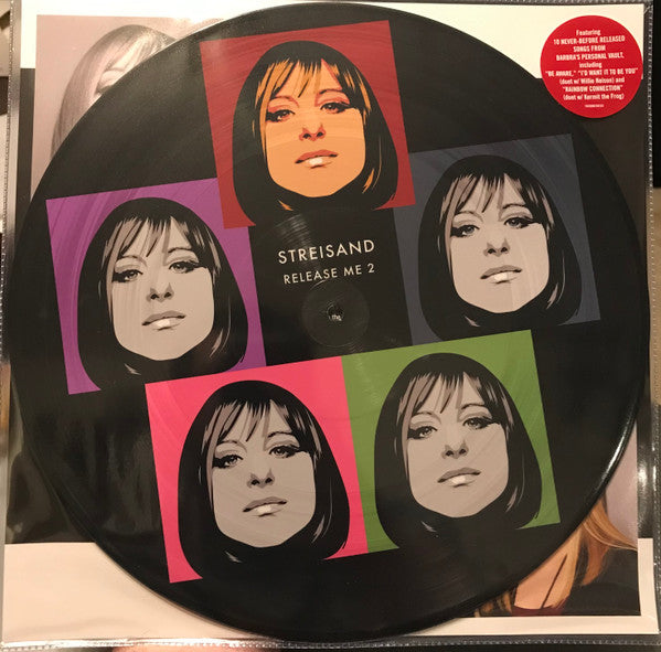 Streisand* — Release Me 2, vinyl LP album cover