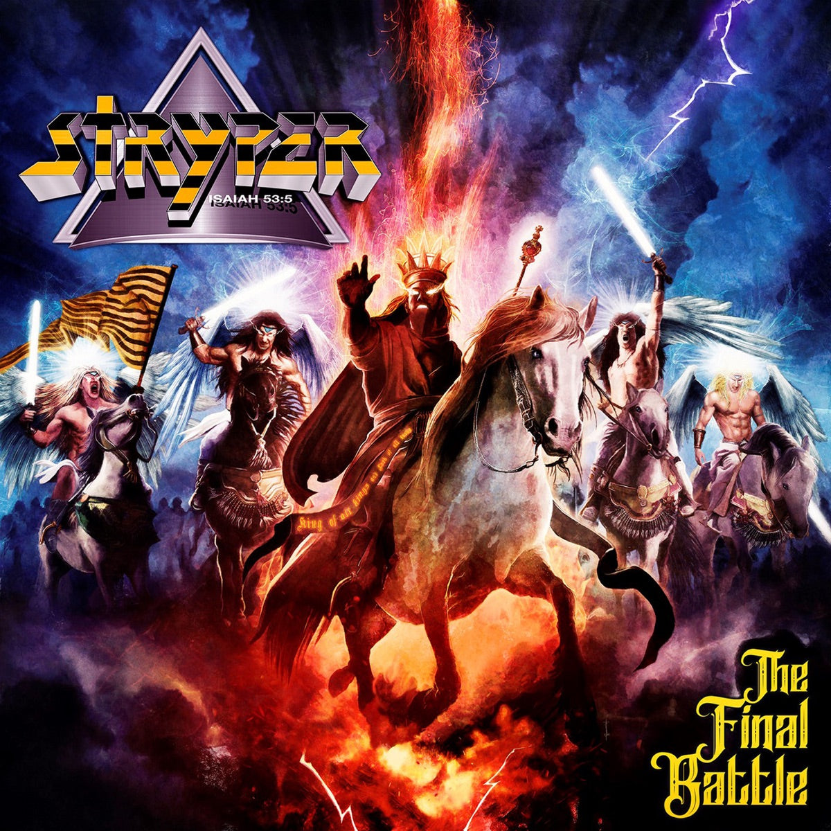 Stryper — The Final Battle, vinyl LP album cover