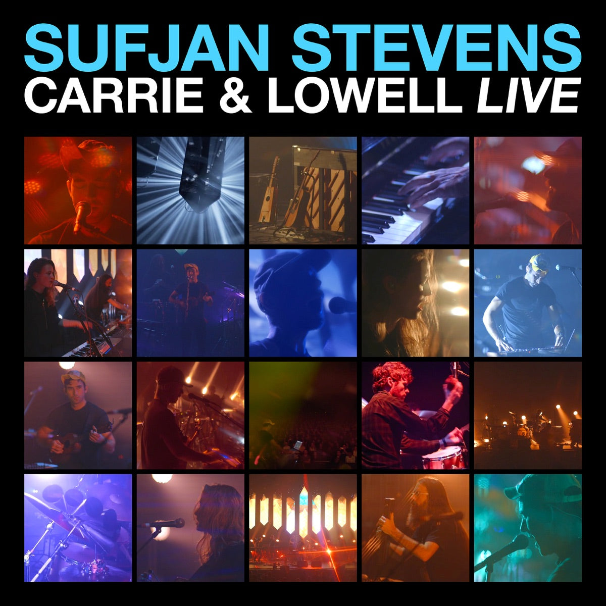 Sufjan Stevens — Carrie & Lowell Live, vinyl LP album cover