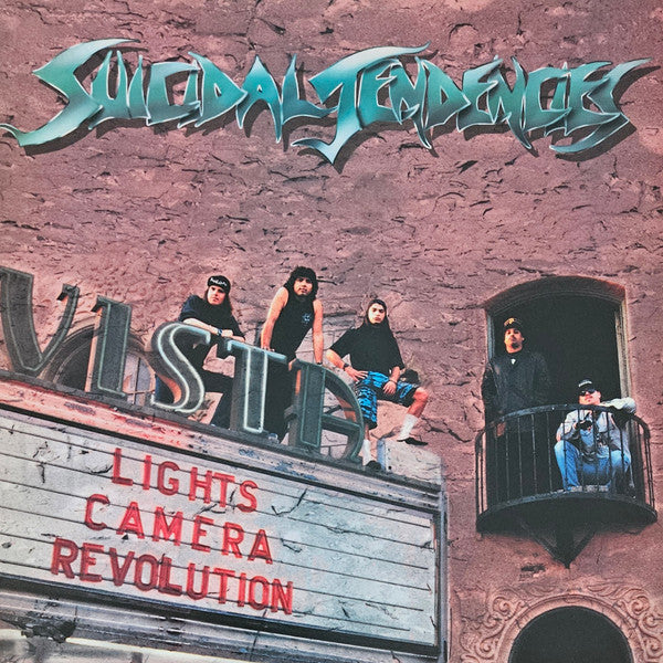 Suicidal Tendencies — Lights... Camera... Revolution, vinyl LP album cover