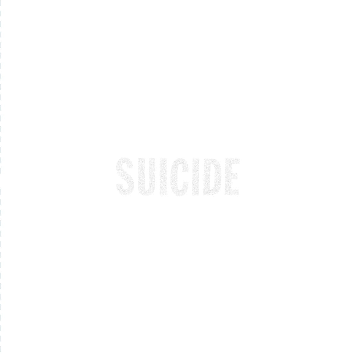 Suicide — Surrender, vinyl LP album cover