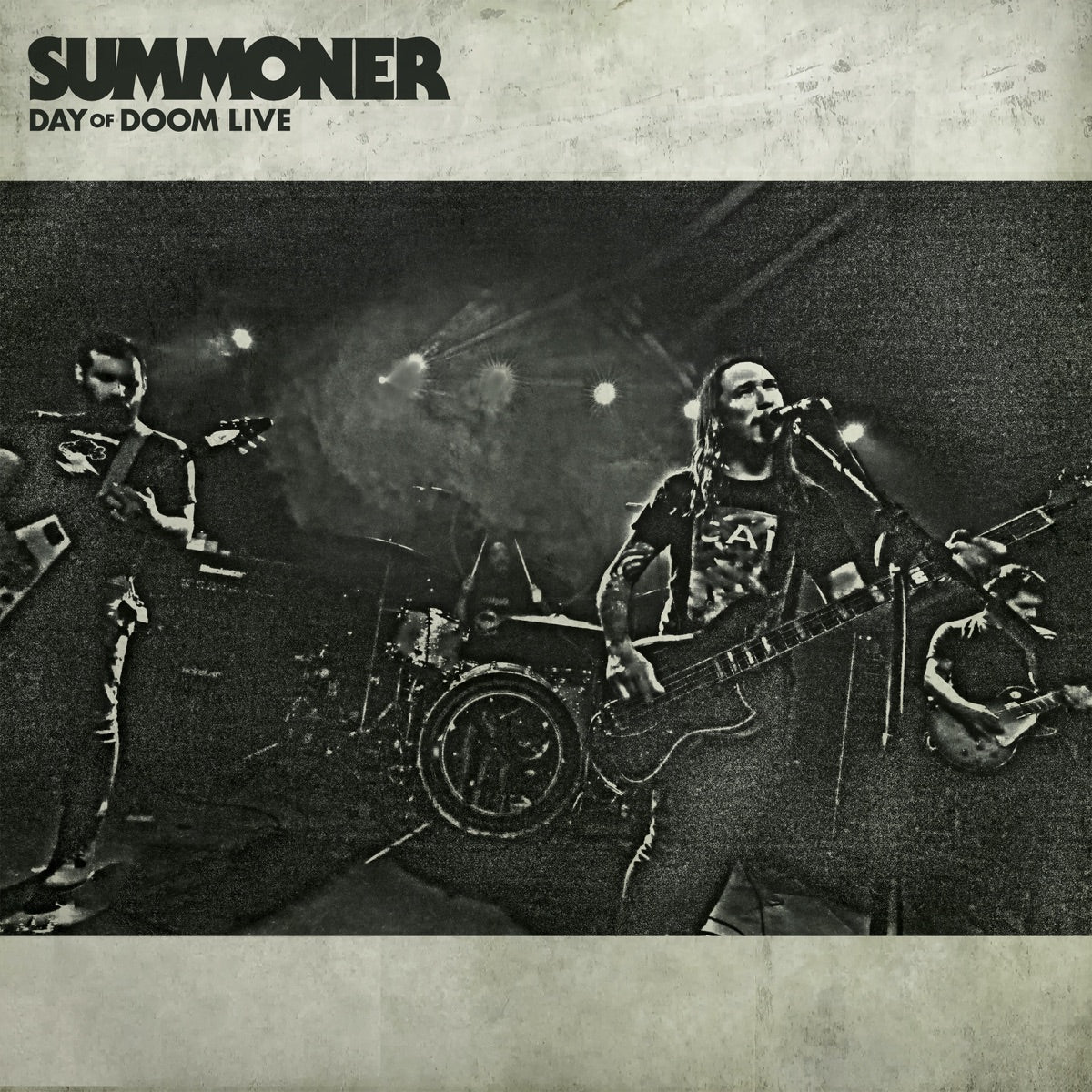 Summoner — Day of Doom (Live), vinyl LP album cover