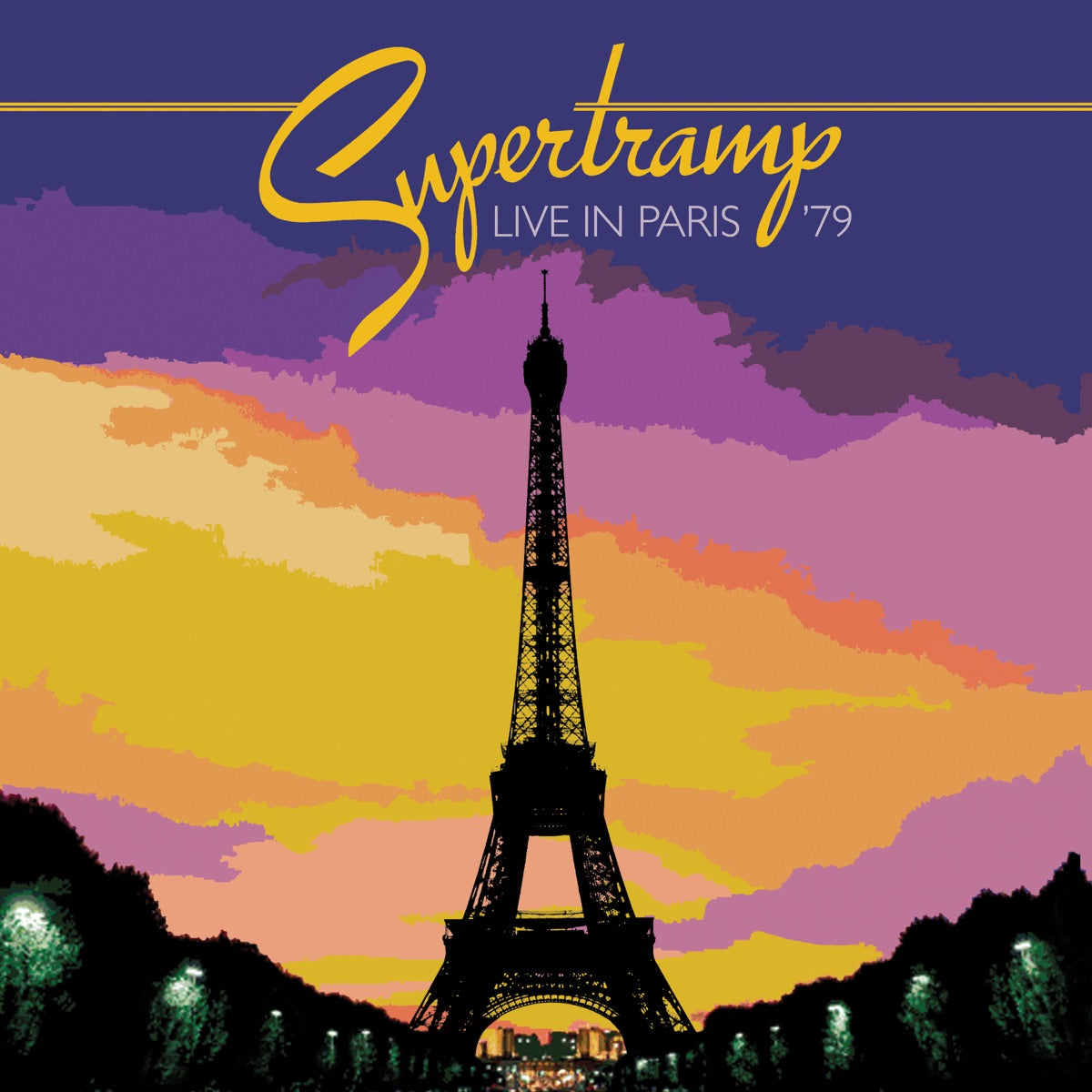 Supertramp — Live In Paris '79, CD album cover