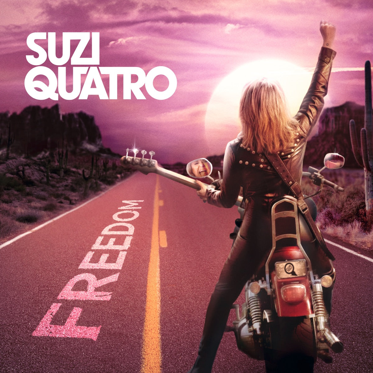 Suzi Quatro — Freedom - Single, vinyl LP album cover
