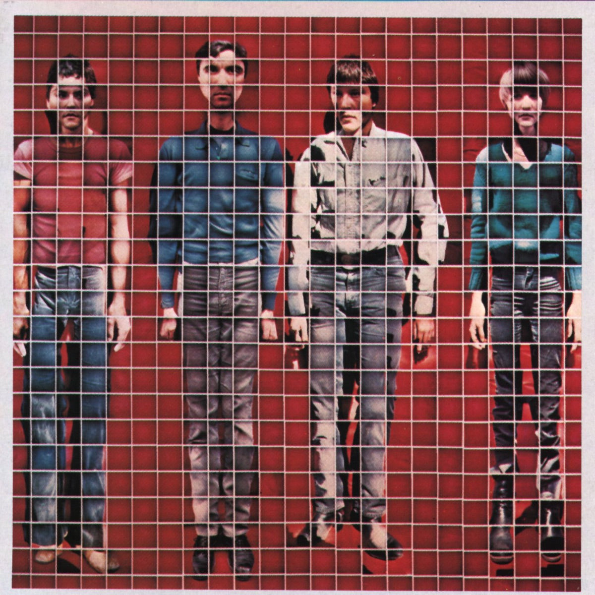 Talking Heads — More Songs About Buildings and Food, vinyl LP album cover