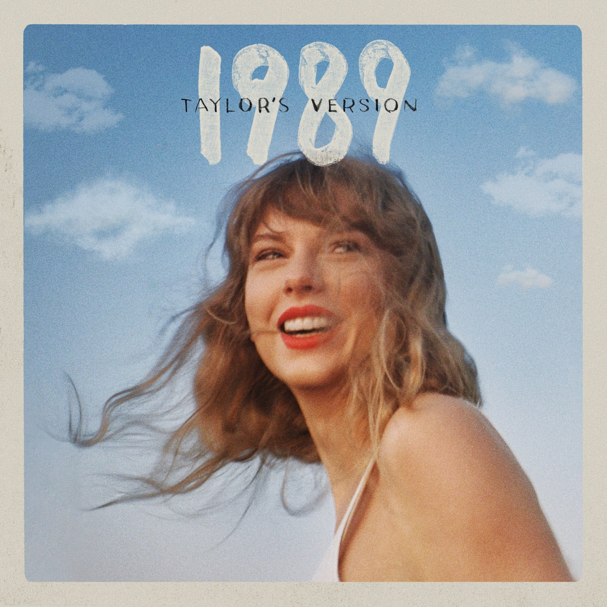 Taylor Swift — 1989 (Taylor's Version), vinyl LP album cover